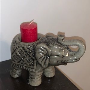 Elephant tea light holder